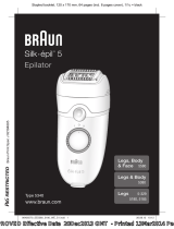 Braun Legs, Body & Face 5580, Legs & Body 5380, Legs 5-329, 5180/5185, Silk-épil 5 Manuale utente