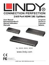 Lindy 8 Port HDMI 18G Splitter Manuale utente