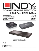 Lindy 8 Port HDMI 10.2G Splitter Manuale utente