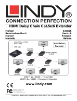Lindy Cascadeable HDMI CAT6 Extender - Transmitter Unit Manuale utente