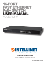 Intellinet 16-Port Fast Ethernet PoE  Switch Quick Install Guide