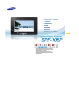 Samsung SPF-105P Manuale utente