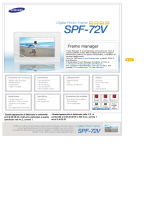 Samsung SPF-72V Manuale utente