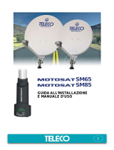 Teleco MotoSat 65/85 Short Mast Manuale utente