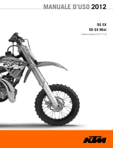 KTM 50 SX Mini 2012 Manuale del proprietario