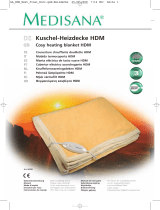 Medisana Cosy electric heated blanket HDM Manuale del proprietario