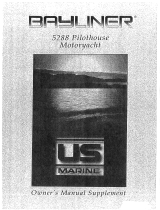 Bayliner 1999 5288 Pilothouse Manuale del proprietario