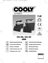 Dometic Cooly CX-25, CX-35 ABS Manuale del proprietario