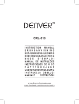 Denver CRL-310 Manuale utente