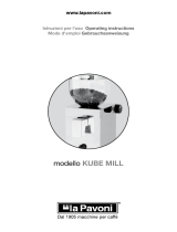 la Pavoni Kube Mill Manuale del proprietario