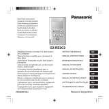 Panasonic Garage Door Opener CZ-RE2C2 Manuale utente
