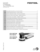 Festool Exzenterschleif ETS 150/5 EQ-Plus Istruzioni per l'uso