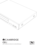Cambridge Audio CXU Manuale utente