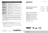 Sony UBPX800M2B.EC1 Manuale del proprietario