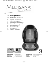 Medisana Massage seat cover MCC Manuale del proprietario