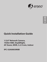Eneo IPC-52A0003M0B Quick Installation Manual