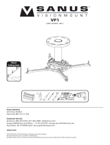 Sanus Projector Accessories VP1 Manuale utente