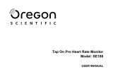 Oregon Scientific Heart Rate Monitor SE188 Manuale utente