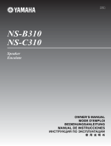 Yamaha NS-C310 Manuale del proprietario
