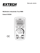 Extech Instruments EX520 Manuale utente