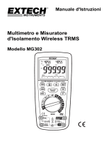 Extech Instruments MG302 Manuale utente