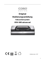 Caso Design VRH 690 advanced Manuale utente
