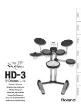 Roland HD-3 Manuale utente