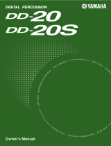 Yamaha DD-20 Manuale del proprietario