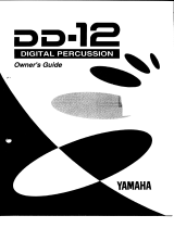 Yamaha DD-12 Manuale del proprietario