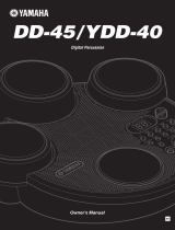 Yamaha DD45 Manuale del proprietario