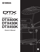 Yamaha DTX450K Manuale del proprietario
