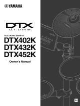 Yamaha DTX432K Electronic Drum Set Manuale del proprietario