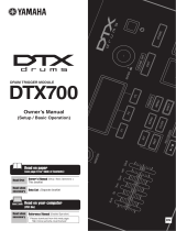 Yamaha DTX700 Manuale del proprietario
