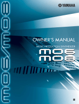Yamaha MO6 Manuale del proprietario