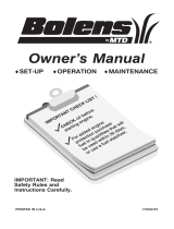 Bolens 11A-108N565 Manuale del proprietario