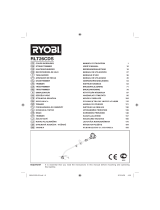 Ryobi RLT26CDS 26CC PETROL GRASS TRIMMER Manuale utente