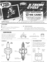 Mattel TMH X-TREME CYCLE 27MHZ Manuale del proprietario