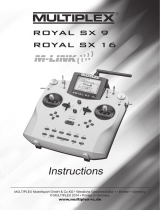 MULTIPLEX Royal Sx 16 Elegance Manuale del proprietario