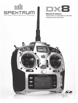 Spektrum DX8 8CH Transmitter Manuale utente