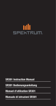 Spektrum SR301 3-Ch DSM Sport Surface Rx - Waterproof Manuale utente
