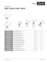 Danfoss AMV 130, AMV 140, AMV 130 H, AMV 140 H Istruzioni per l'uso