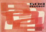 Peugeot 504 Manuale del proprietario