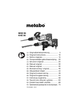 Metabo Power Hammer 600596420 Manuale utente