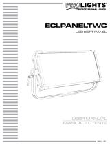 ProLights ECLPANELTWC Manuale utente