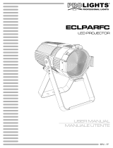 ProLights ECLPARFC Manuale utente