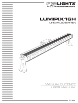 ProLights LUMIPIX16H Manuale utente