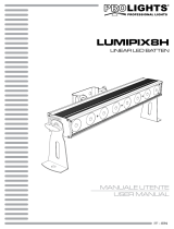 ProLights LUMIPIX8H Manuale utente