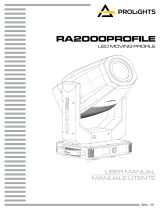 ProLights RA2000PROFILE Manuale utente