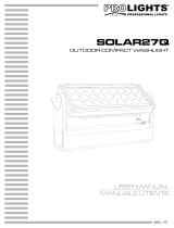 ProLights SOLAR27Q Manuale utente