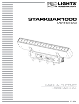 ProLights STARKBAR1000 Manuale utente